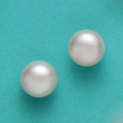Fresh Water Pearl Sterling Silver Stud Earrings