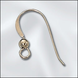 Gold Filled Ear Wire with Ball