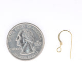 Gold Filled Ear Wire with Coil