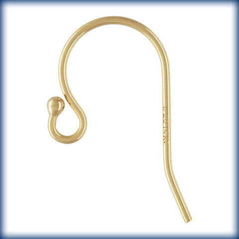 Rose Gold Filled Ear Wires, Earrings Hooks, Easy Attach, Easy