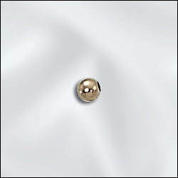 2.5mm Gold Filled Round Bead