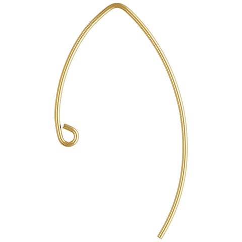 Gold Filled V Shape Ear Wire