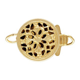 9mm Round Filigree Clasp