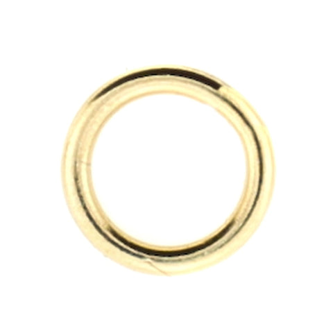 5mm 19ga Gold Filled CLOSED Jump Ring