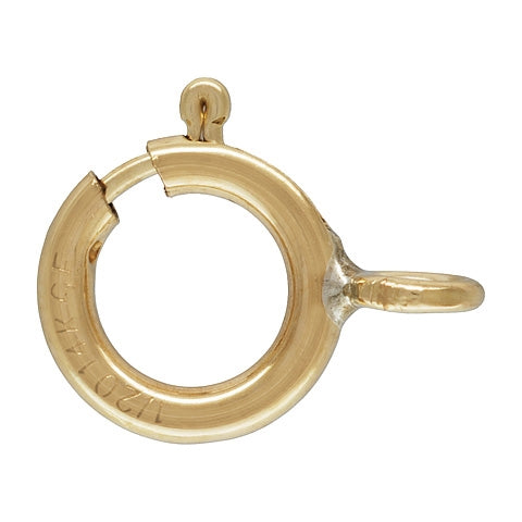 Gold Filled 5.5mm Spring Ring Open Loop – Mayas Gems
