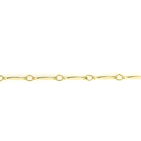 Gold Plated 9mm Connector Chain