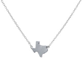 Texas Map Necklace