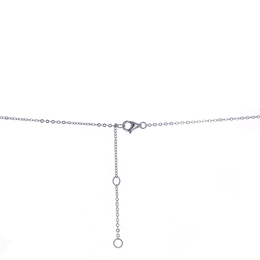 CZ 24 inch Y Necklace