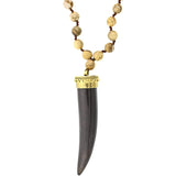 Stone Horn Necklace