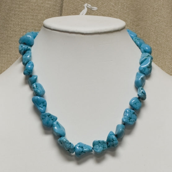 Nuggets of Turquoise Necklace