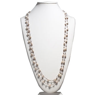 80 inch Long Pearl Necklace