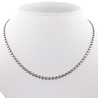 Italian Crystal Cup Chain Necklace