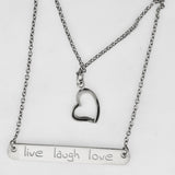 Live, Laugh, Love Necklace