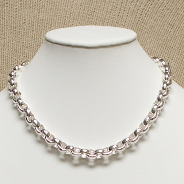 Oval Rolo Necklace