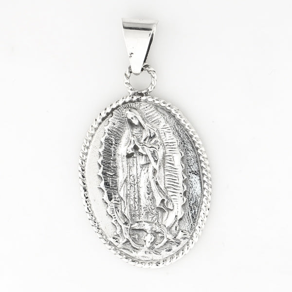 Mary and Pope Medallion