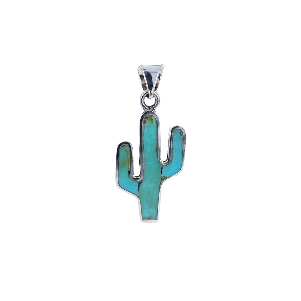 Turquoise Cactus Charm