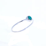 Round Turquoise Stacker