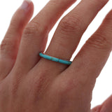 Turquoise Band Ring