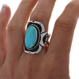 Artisan Unisex Turquoise Ring
