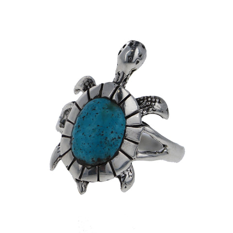 Turquoise Turtle Ring