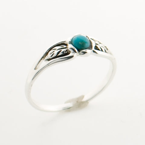 Turquoise Floral Gardens Ring