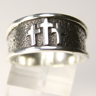 Three Crosses on the Hill Ring