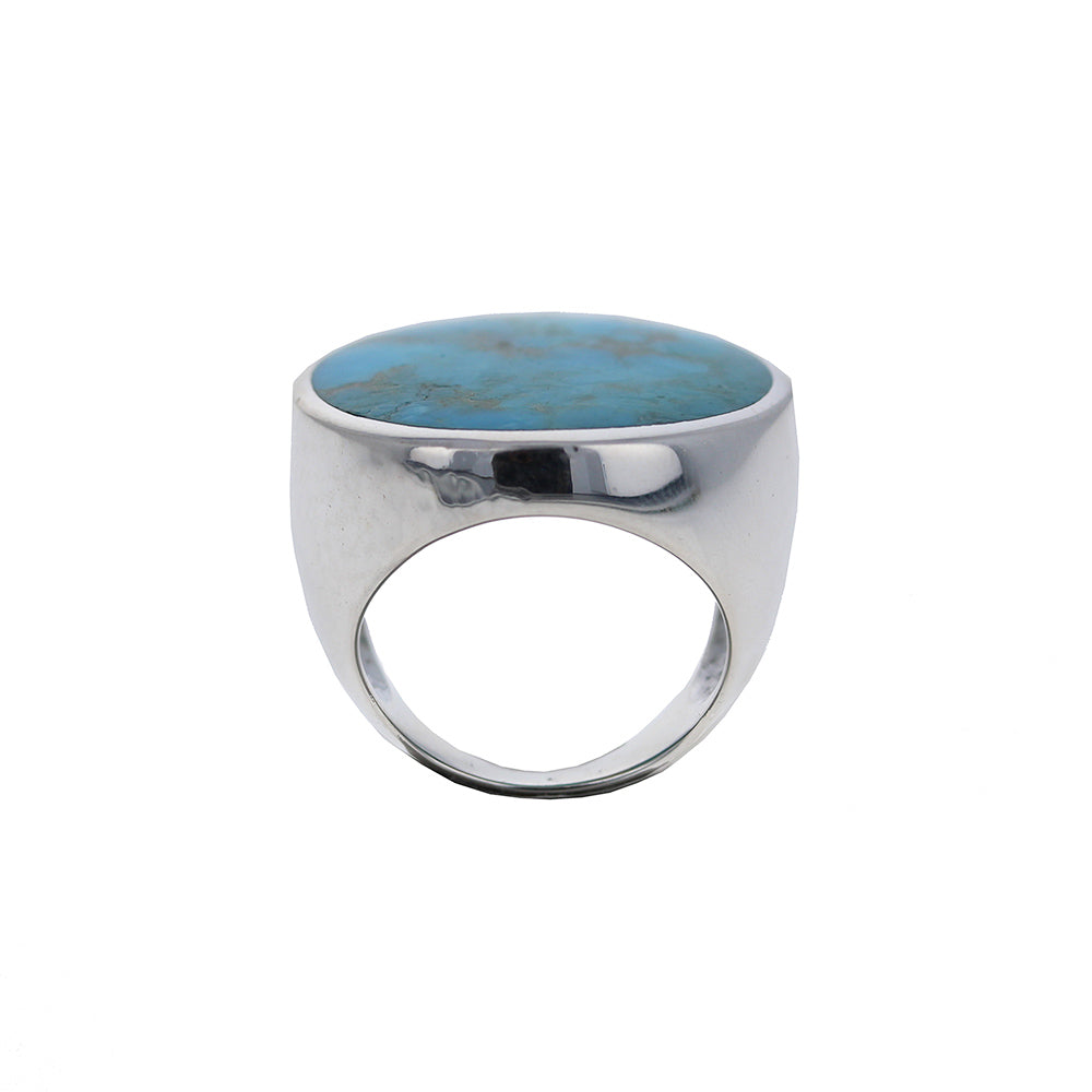 Modern Turquoise Ring