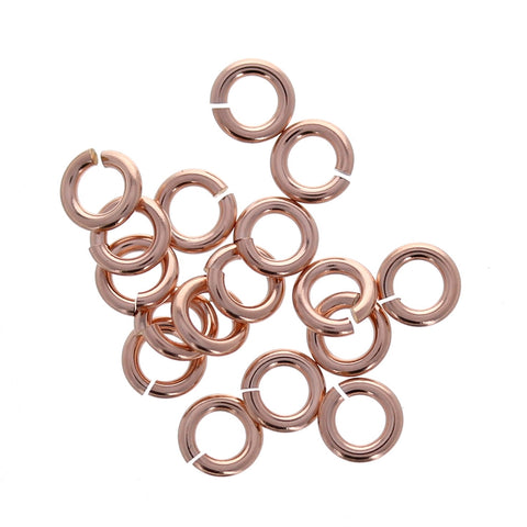 3.5 20gauge Rose Gold Filled Open Jump Rings