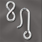 Sterling Silver Toggle Hook with Double Eye