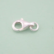 12mm Sterling Silver Lobster Clasps No Ring Trigger Clasp 3 pcs. LC-10 –  Royal Metals Jewelry Supply