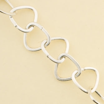8mm Sterling Silver Triangle Chain