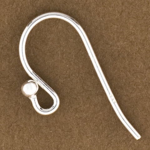 10 Sterling Silver Fish Hook Earrings Wire Wrapping 22 Gauge