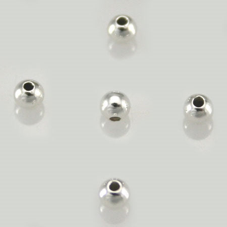Ofiuny Genuine 925 Sterling Silver Beads for Jewelry Making 100Pcs 2MM  Smooth Round Beads Ball Spacer Beads for Bracelet Necklace Jewelry DIY  Crafts - Yahoo Shopping