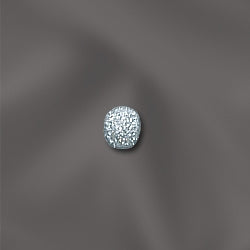 3mm Sterling Silver Sparkle Bead