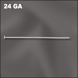 50 Stainless Steel Eye Pins 21 or 24 Gauge Economical, Straight and  Consistent 100% Guarantee 