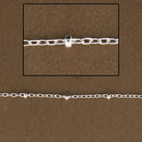Sterling Silver Satellite Chain by the foot