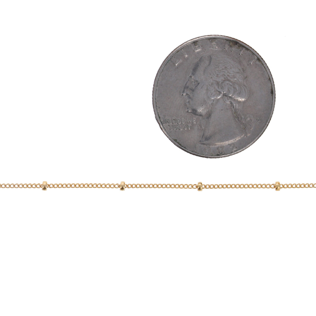 14kt Gold Filled Satellite Curb Chain