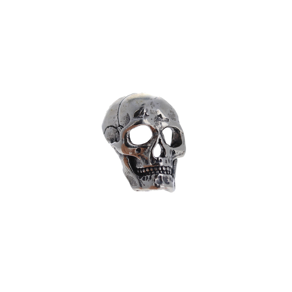 Silver Skull Charm