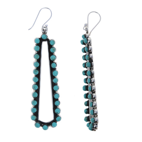 Black and Clear Earrings – Mayas Gems