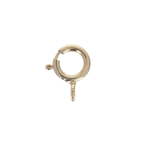 Gold Filled 5mm Spring Ring CLOSED Loop
